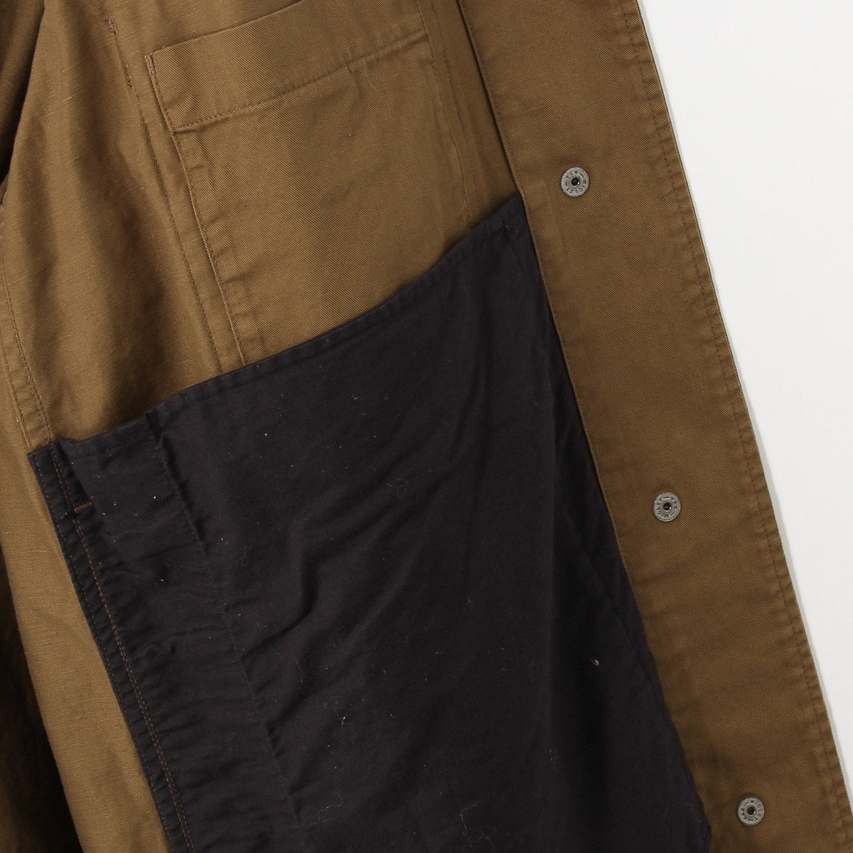 WORKWEAR COTTON LINEN BLOUSON