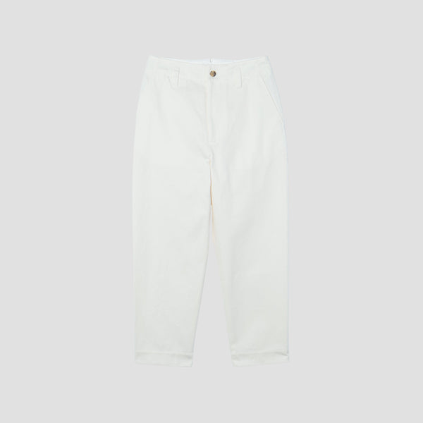 DENSE COTTON TWILL TROUSERS