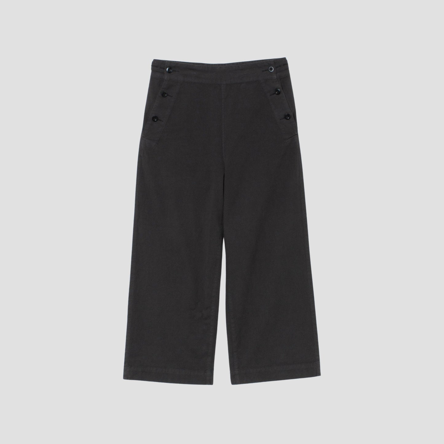 ROUGH COTTON CANVAS TROUSERS