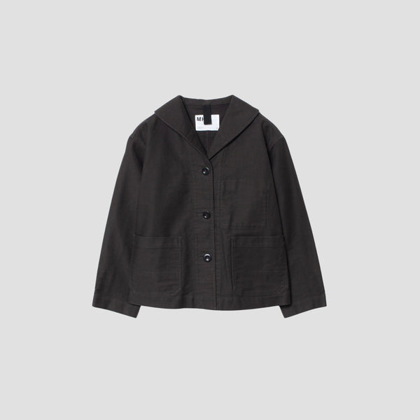 DRY COTTON MOLESKIN BLOUSON