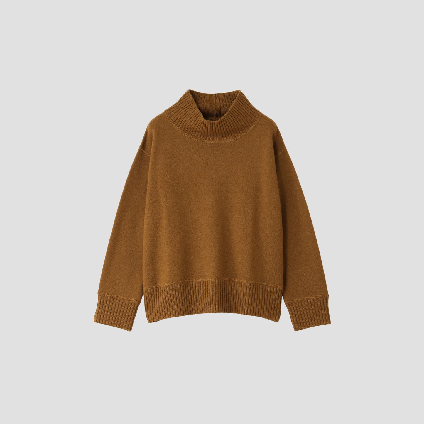FELTED ROUGH WOOL KNIT