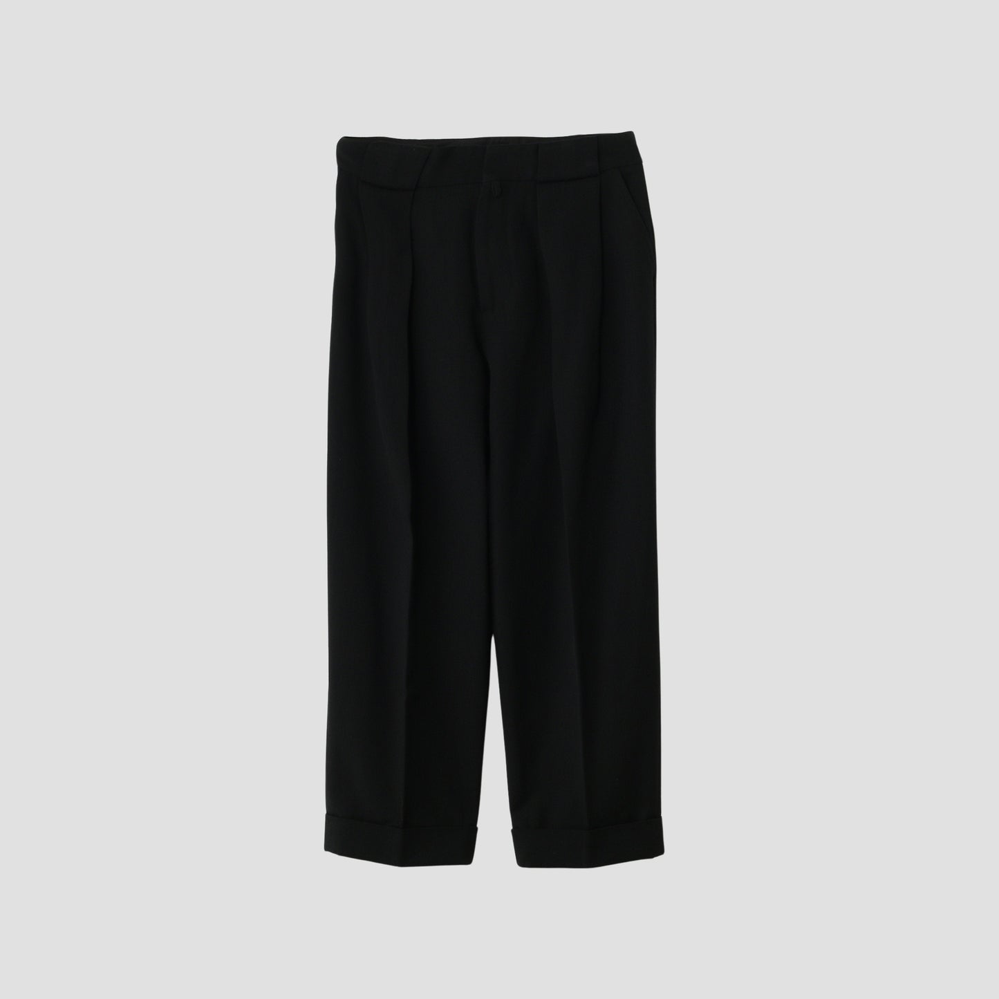 WOOL COTTON TROUSERS