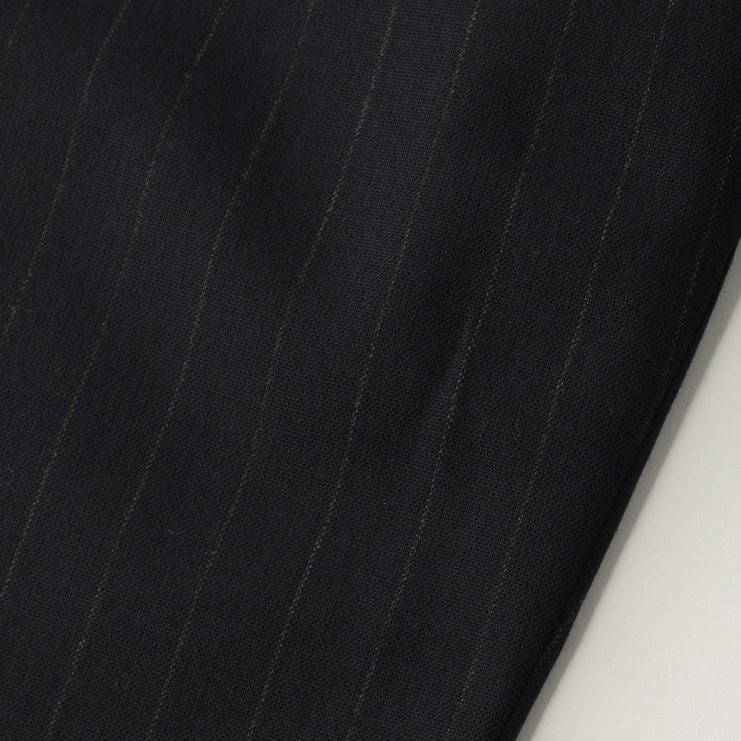 WOOL PINSTRIPE TROUSERS