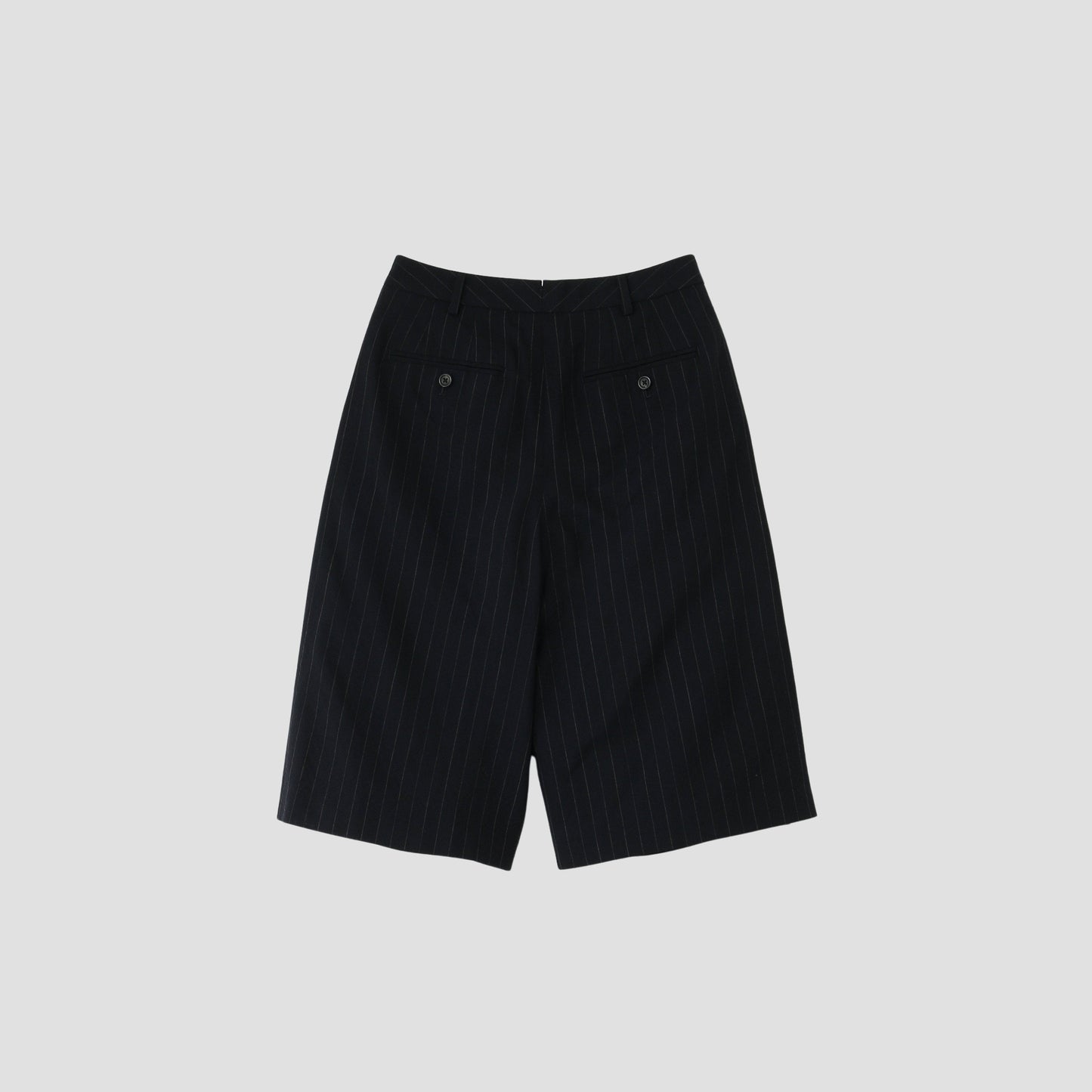 FINE PINSTRIPE WOOL TROUSERS