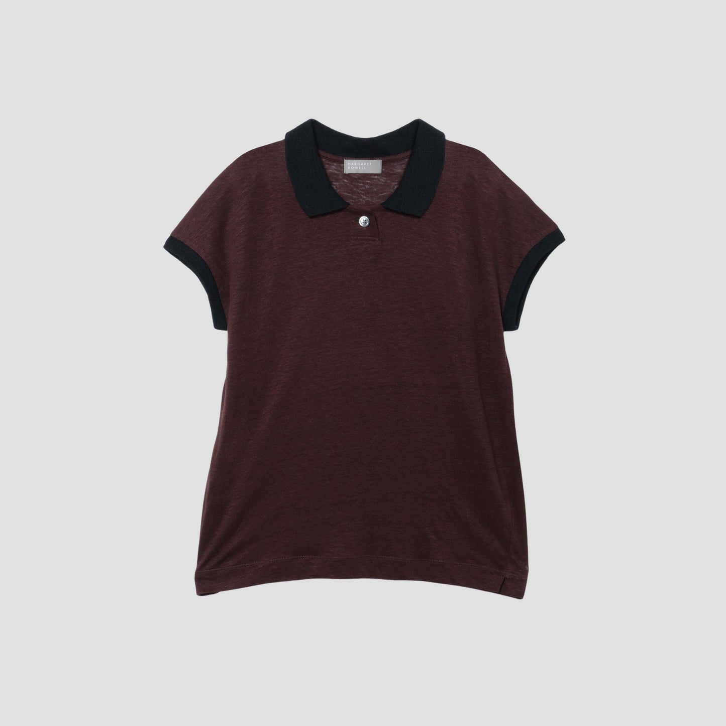 LINEN JERSEY POLO