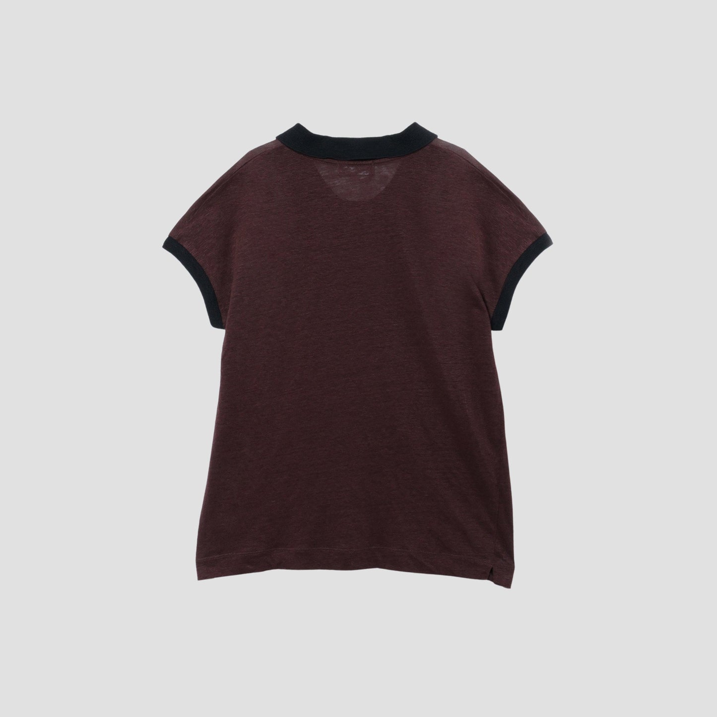 LINEN JERSEY POLO
