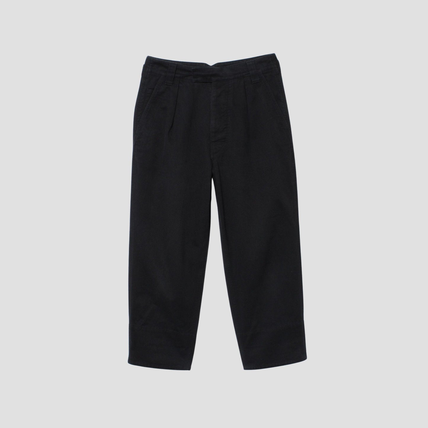 WASHED COTTON DRILL TROUSERS