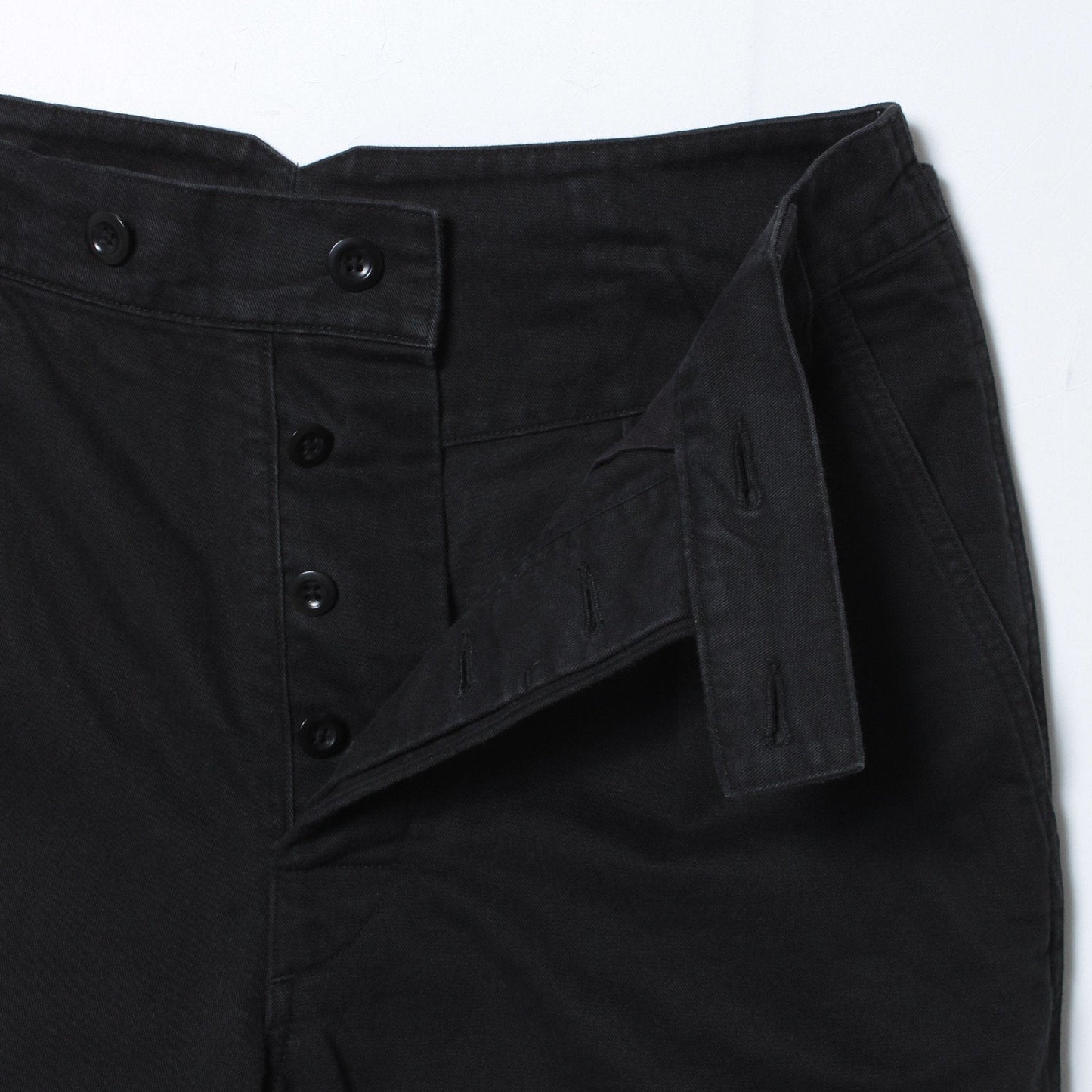 WASHED COTTON DRILL TROUSERS