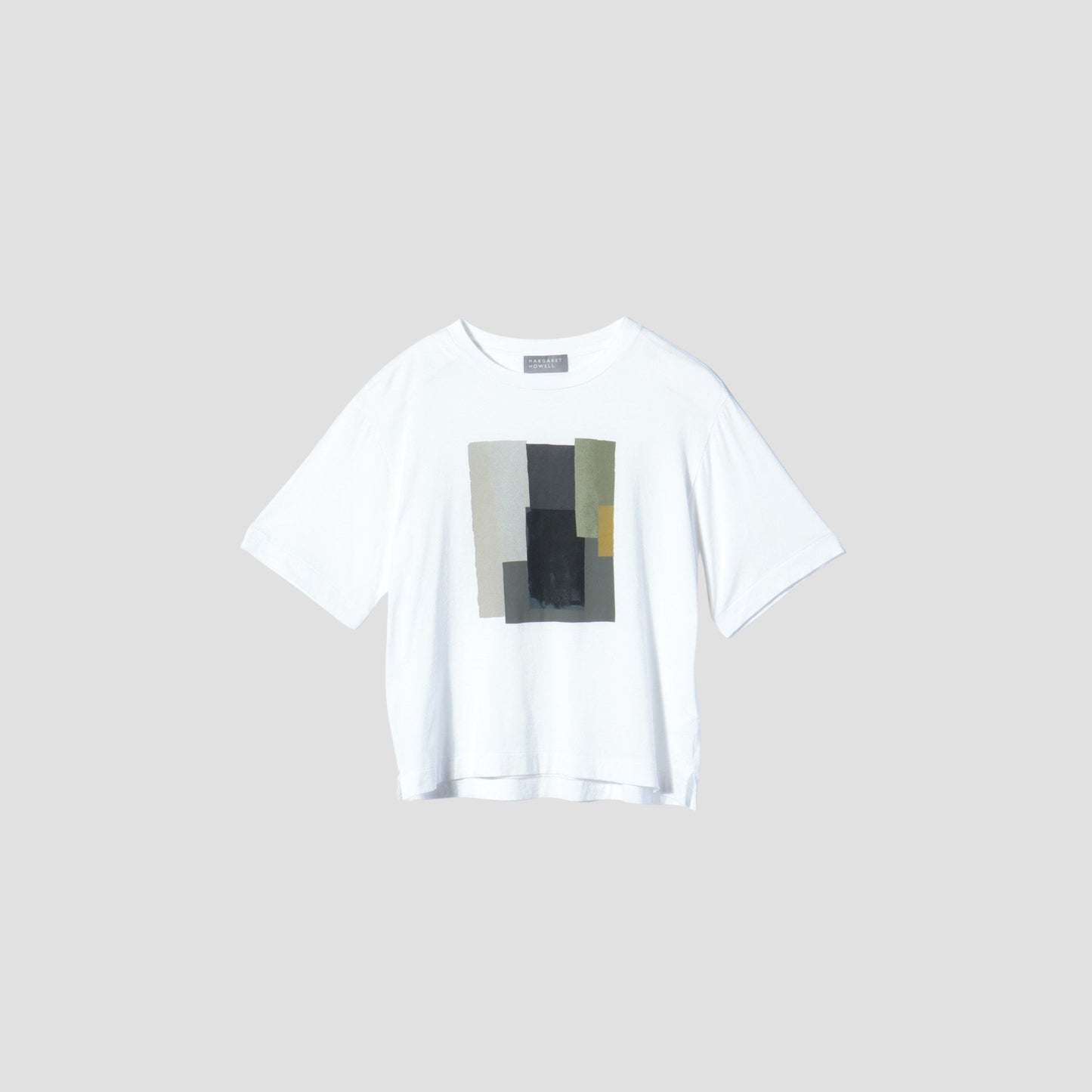 COLLAGE PRINT COTTON  JERSEY TOP