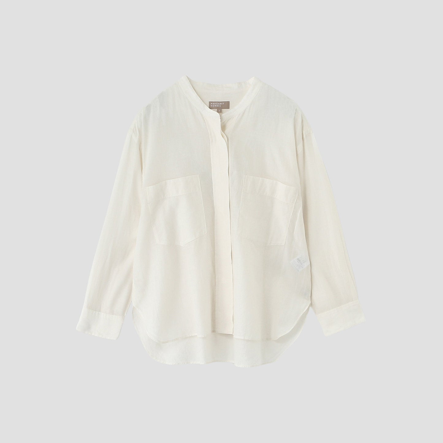 SHEER COTTON SILK SHIRT