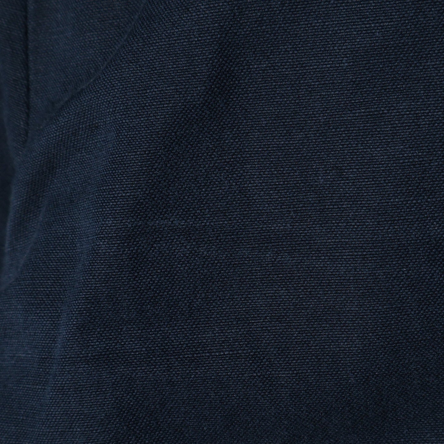 COTTON LINEN CANVAS TROUSERS