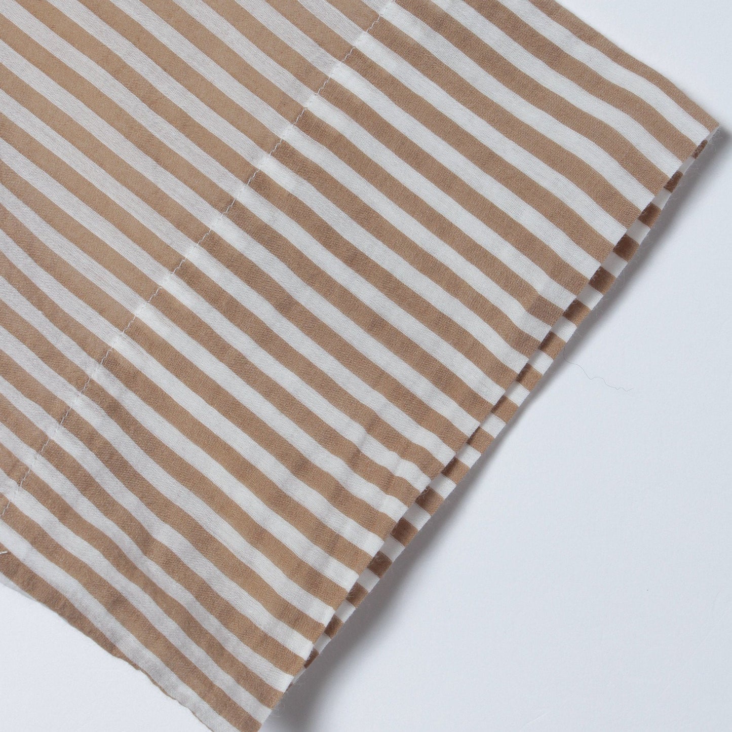 BOLD STRIPE COTTON SILK SHIRT