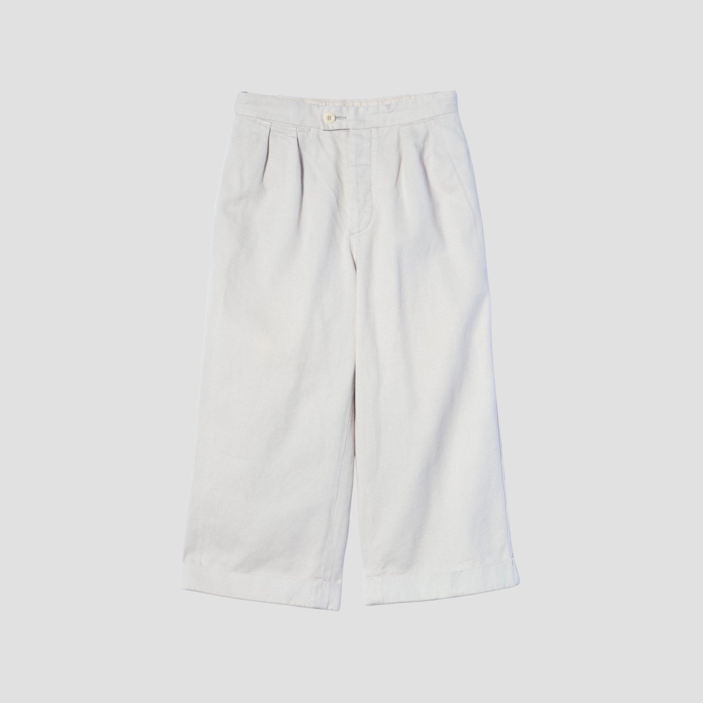 RAISED COTTON DRILL TROUSERS