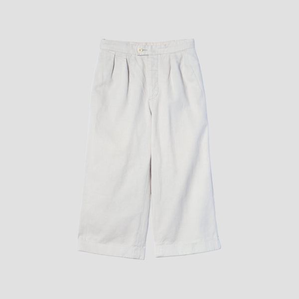 RAISED COTTON DRILL TROUSERS