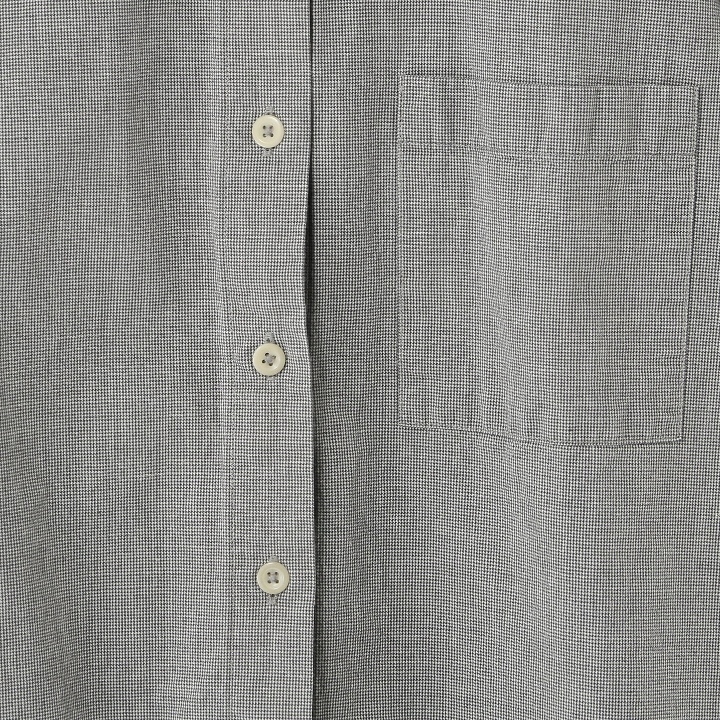 YARN DYE COTTON LINEN SHIRT