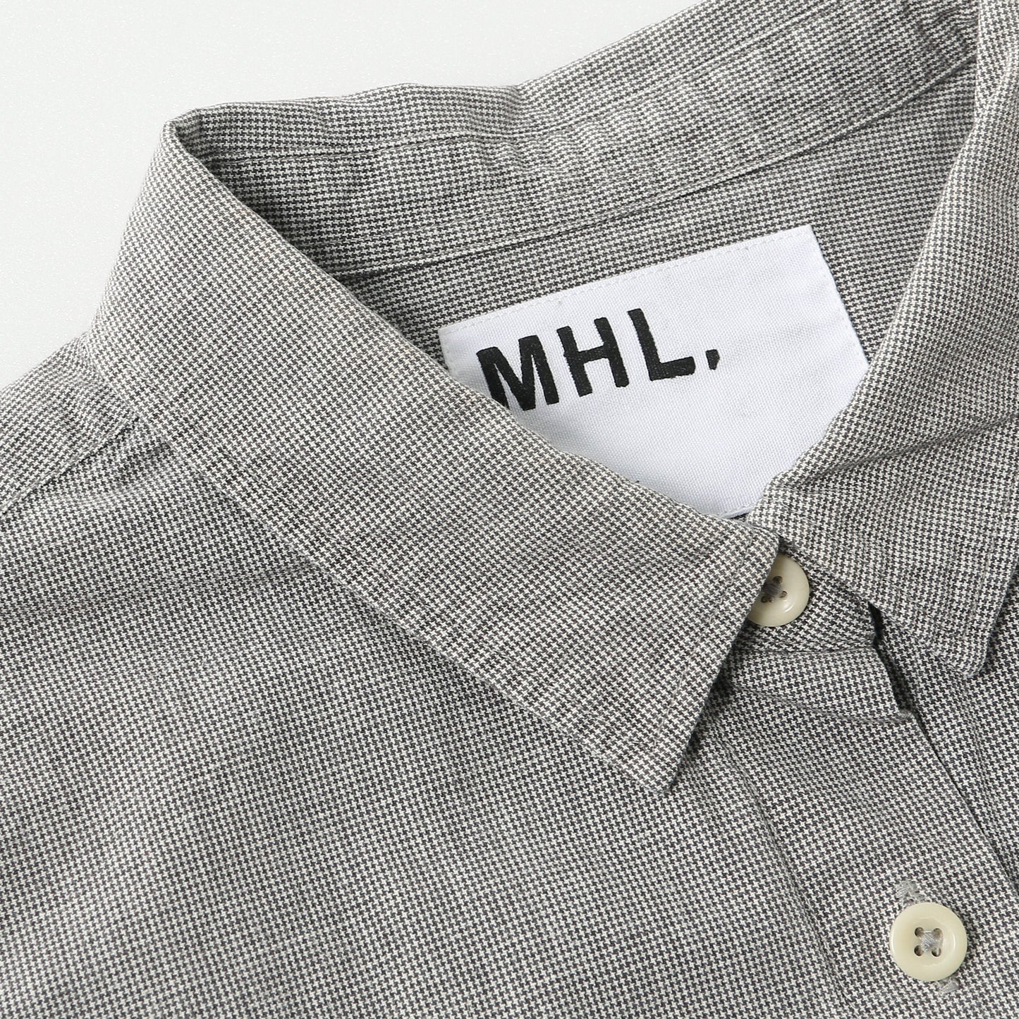 YARN DYE COTTON LINEN SHIRT