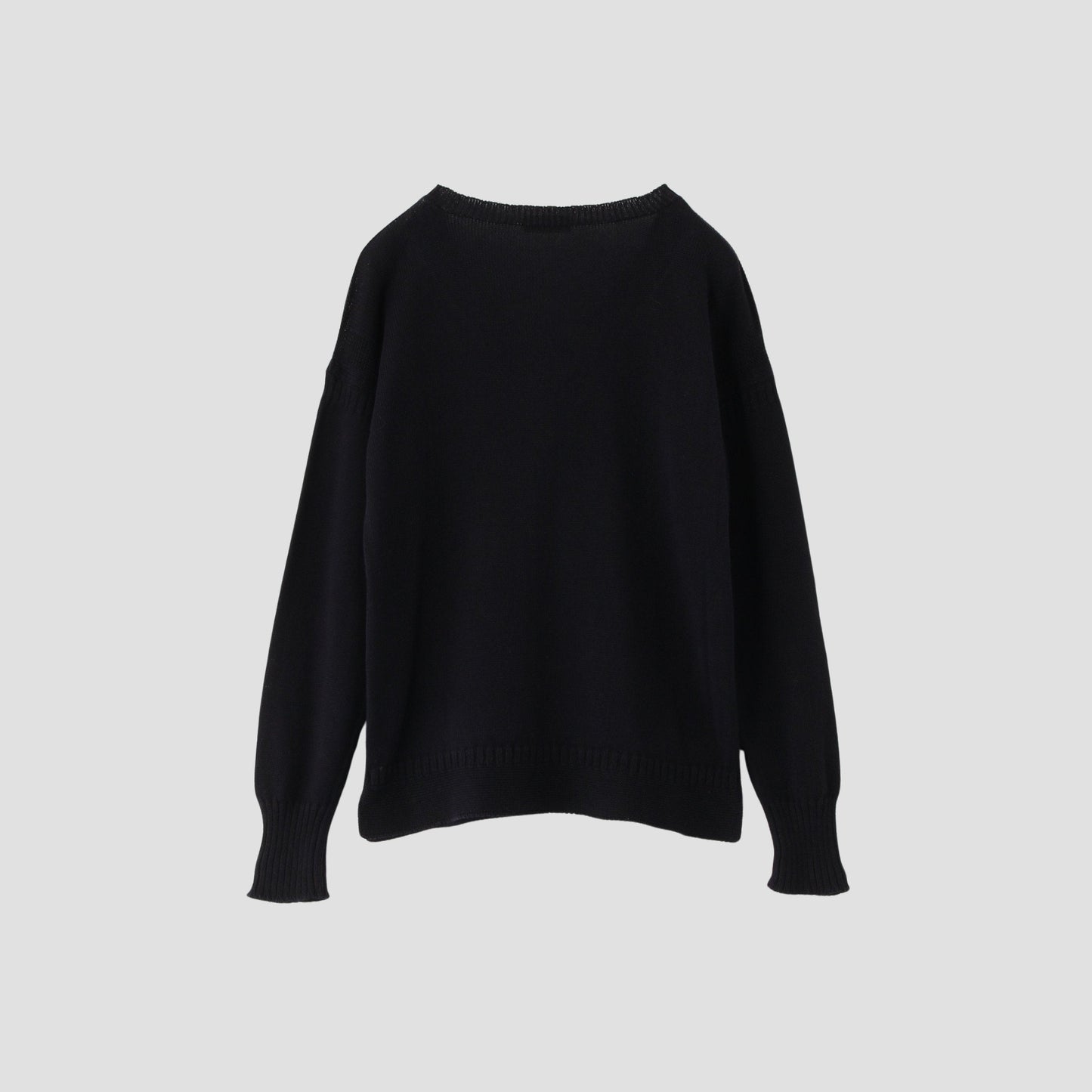 V NECK GUERNSEY KNIT