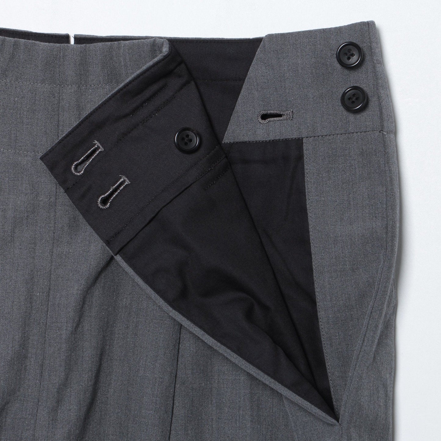COMPACT COTTON TROUSERS