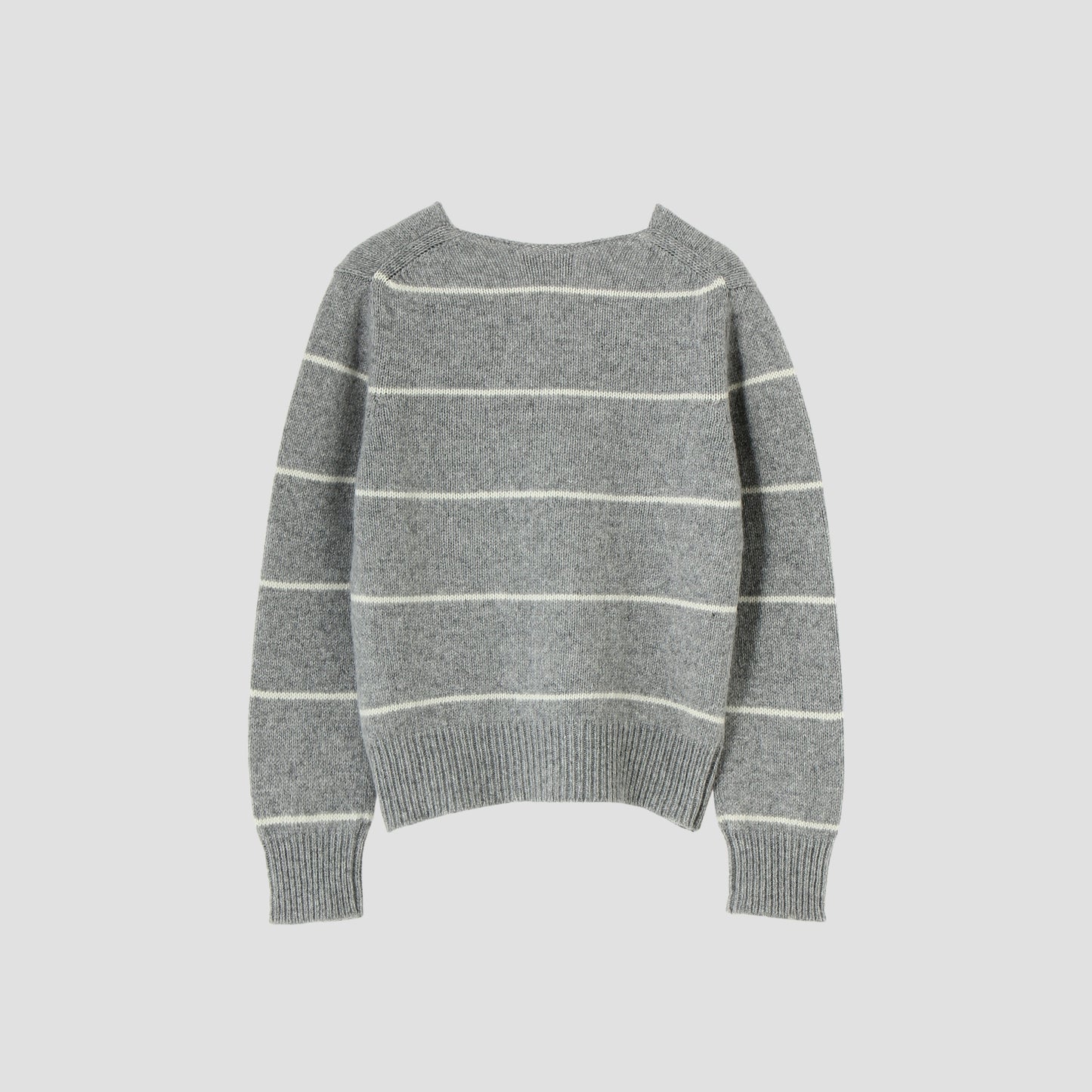 STRIPE WOOL JUMPER KNIT