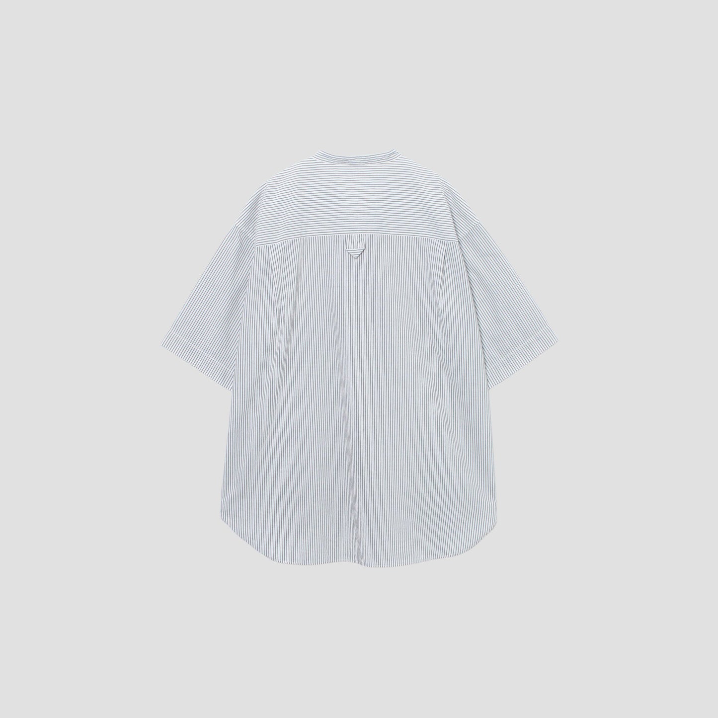 COTTON LINEN STRIPE SHIRT
