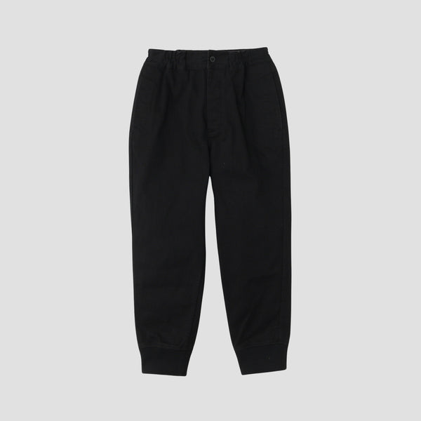 WORN COTTON DRILL TROUSERS