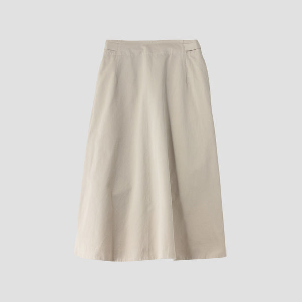 COTTON TWILL SKIRT