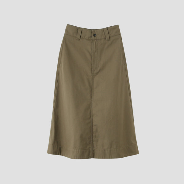 WORKWEAR COTTON TWILL SKIRT