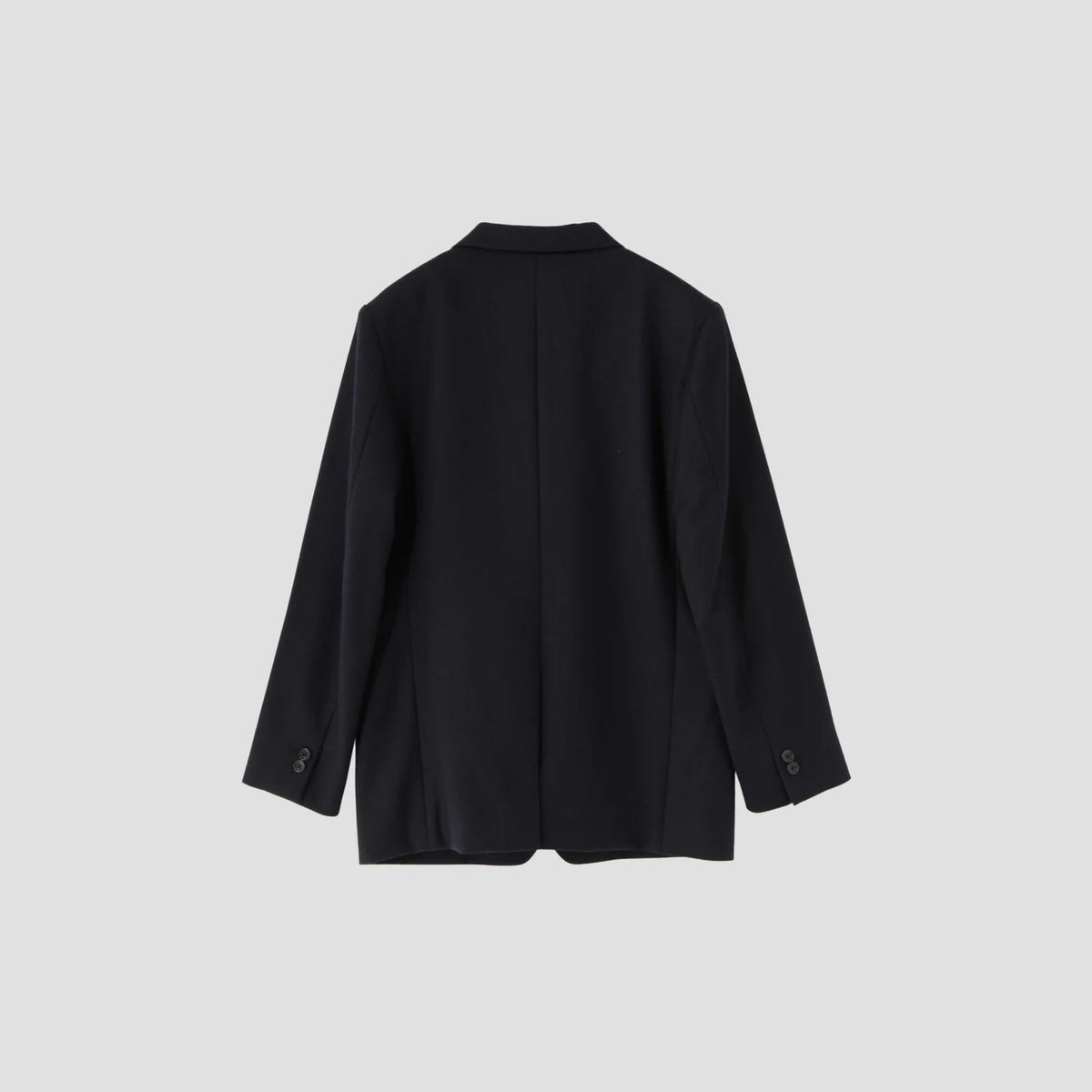 WASHED WOOL SERGE JACKET