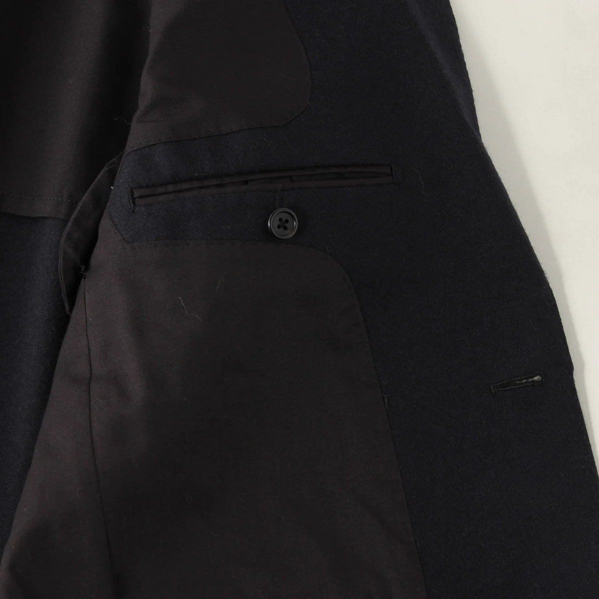 WASHED WOOL SERGE JACKET