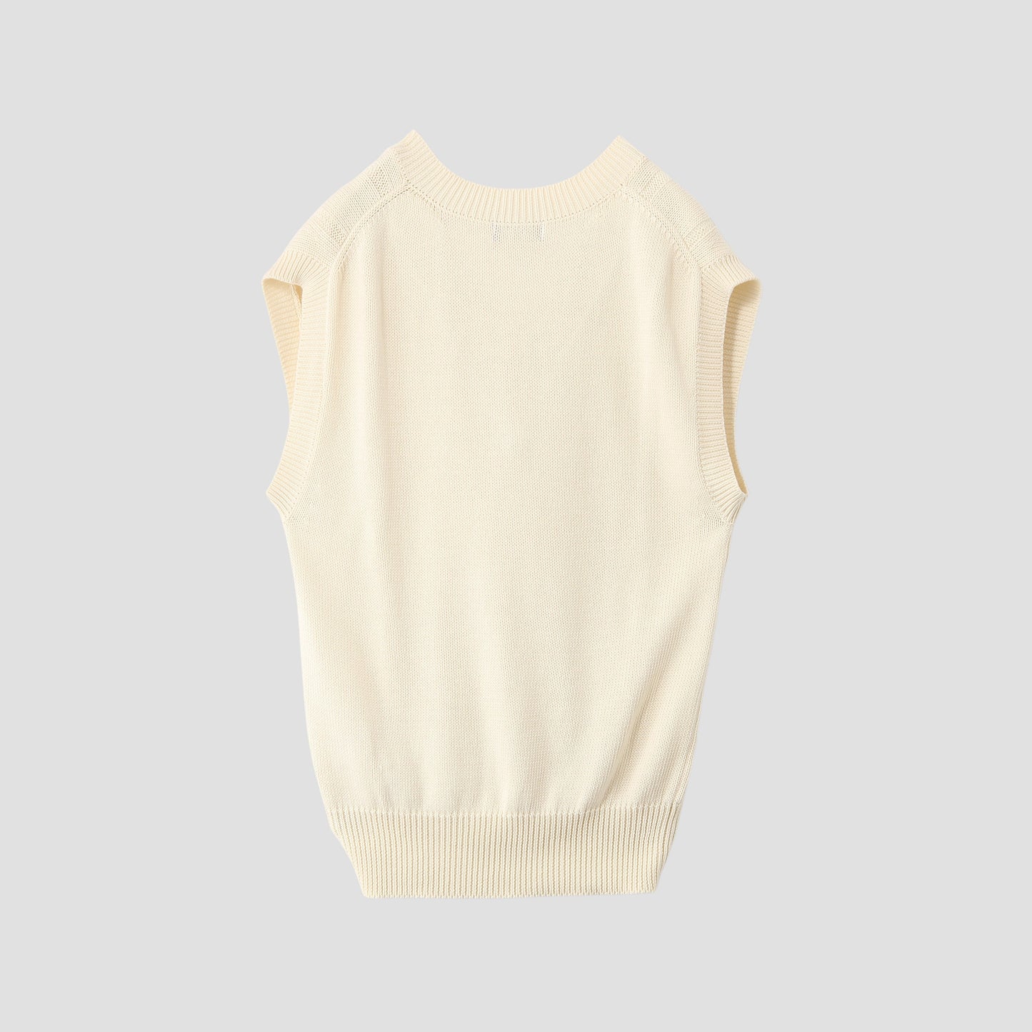 COTTON CABLE SLIPOVER KNIT