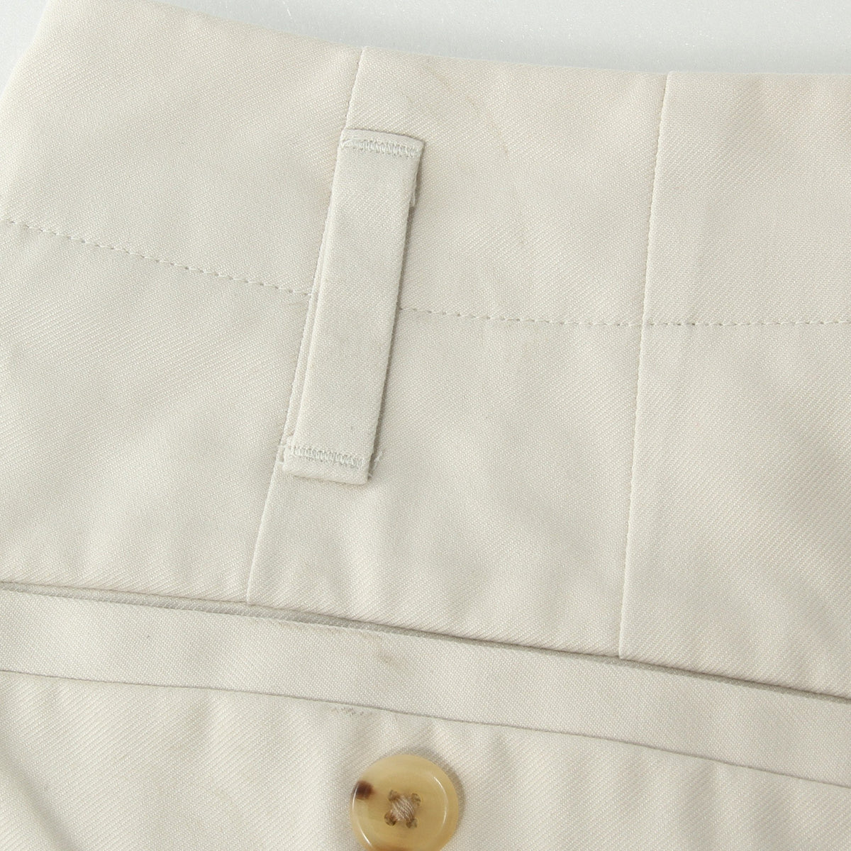 BRUSHED COTTON TWILL TROUSERS