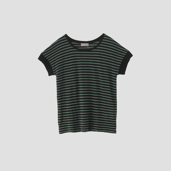 LINEN STRIPE JERSEY