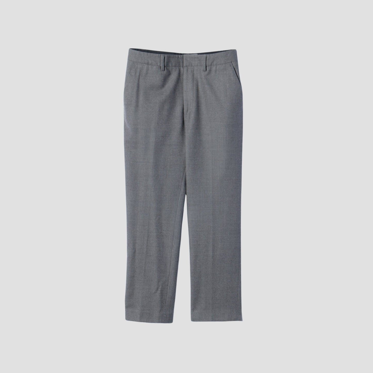 FINE WOOL FLANNEL TROUSERS