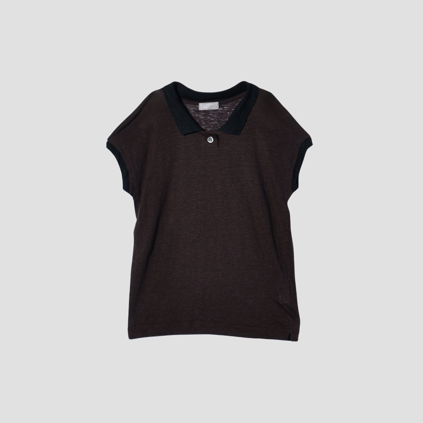 FINE LINEN JERSEY POLO