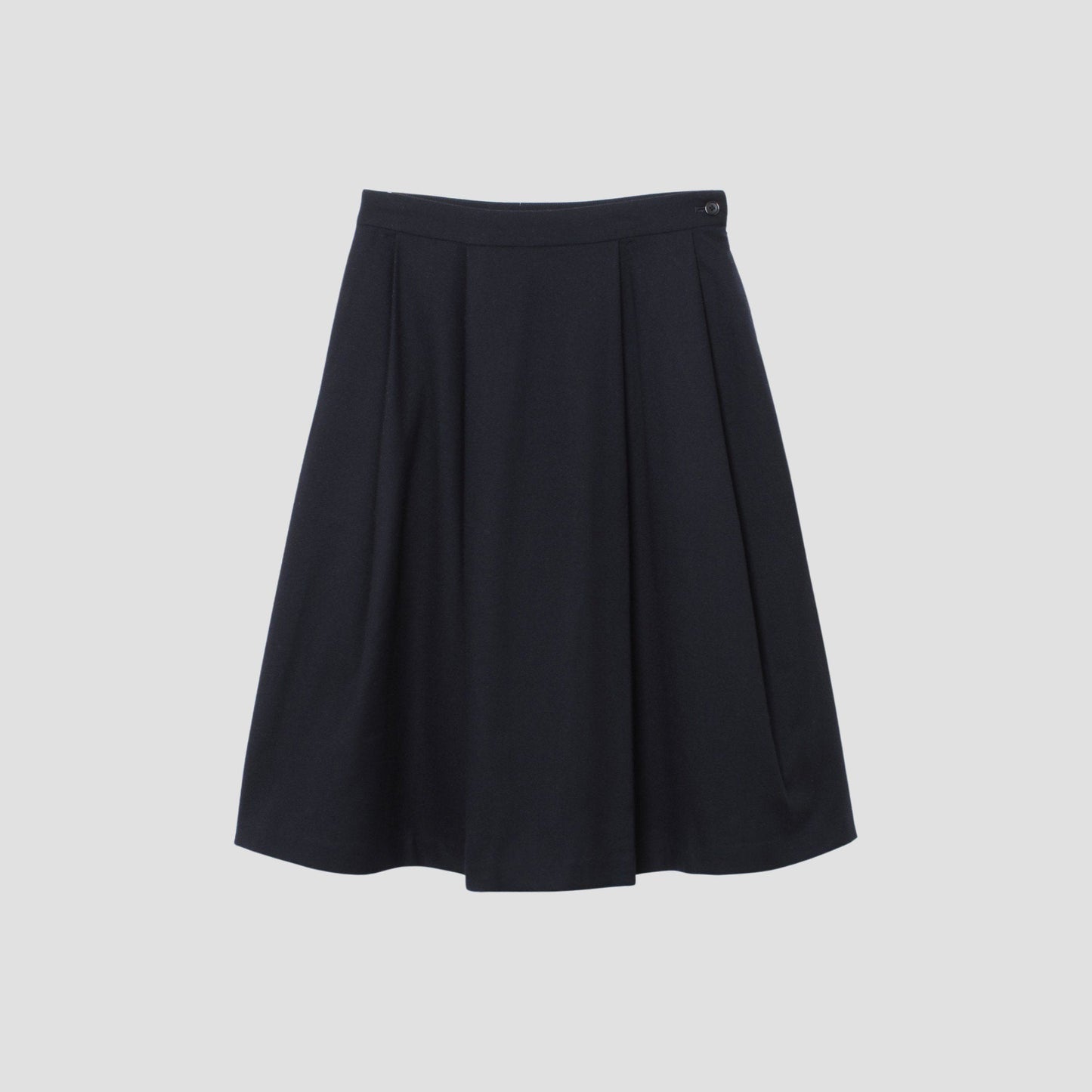 FINE WOOL FLANNEL SKIRT