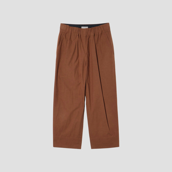 PLAIN COTTON SILK TROUSERS