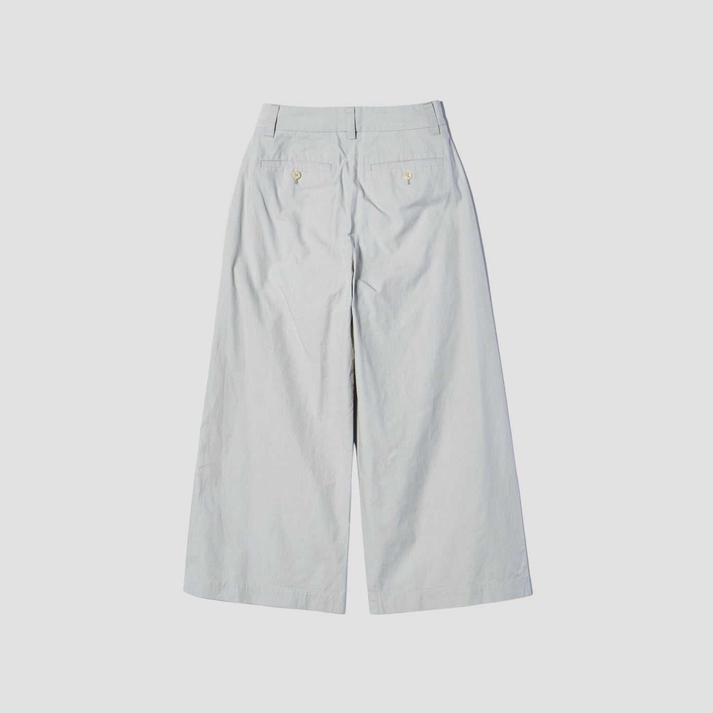 COTTON OXFORD TROUSERS