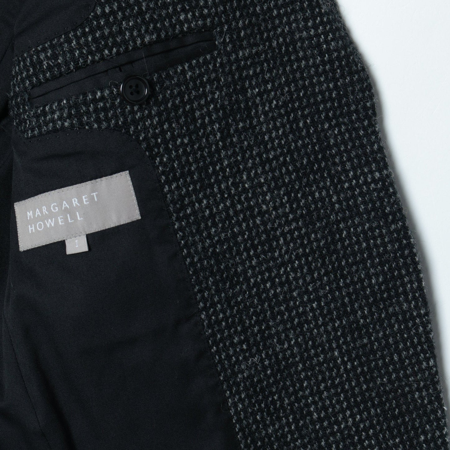 GRID HARRIS TWEED JACKET