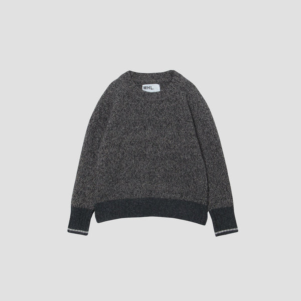 TWISTED YARN WOOL KNIT
