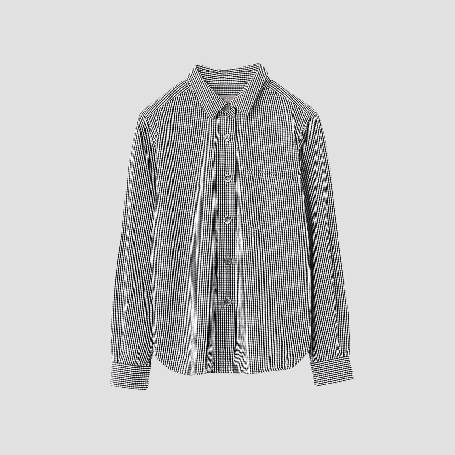 LAYERED GINGHAM SHIRT