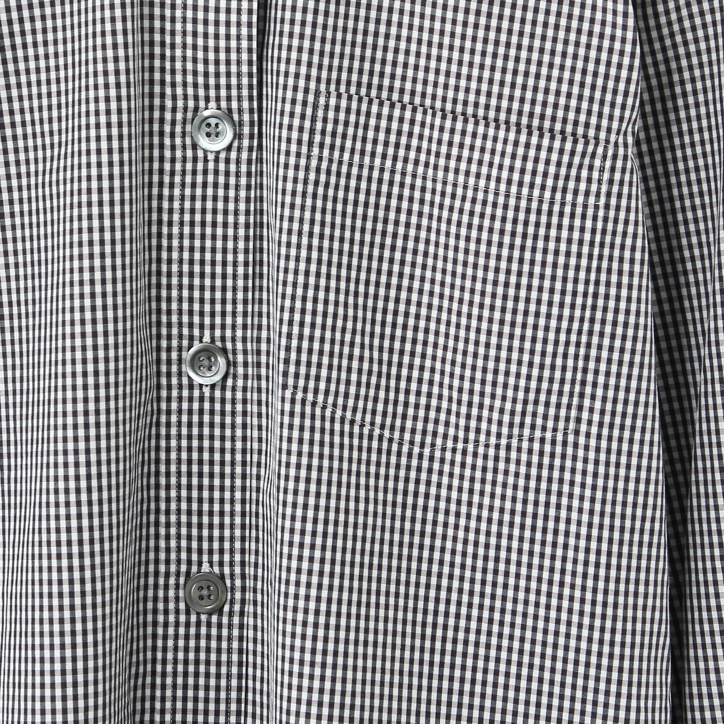 LAYERED GINGHAM SHIRT