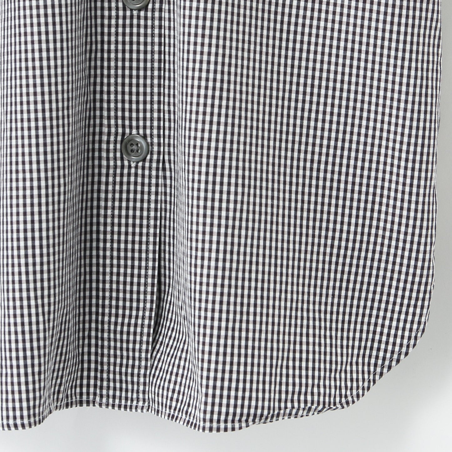 LAYERED GINGHAM SHIRT