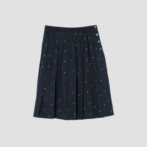 SPOT PRINT BATISTE SKIRT