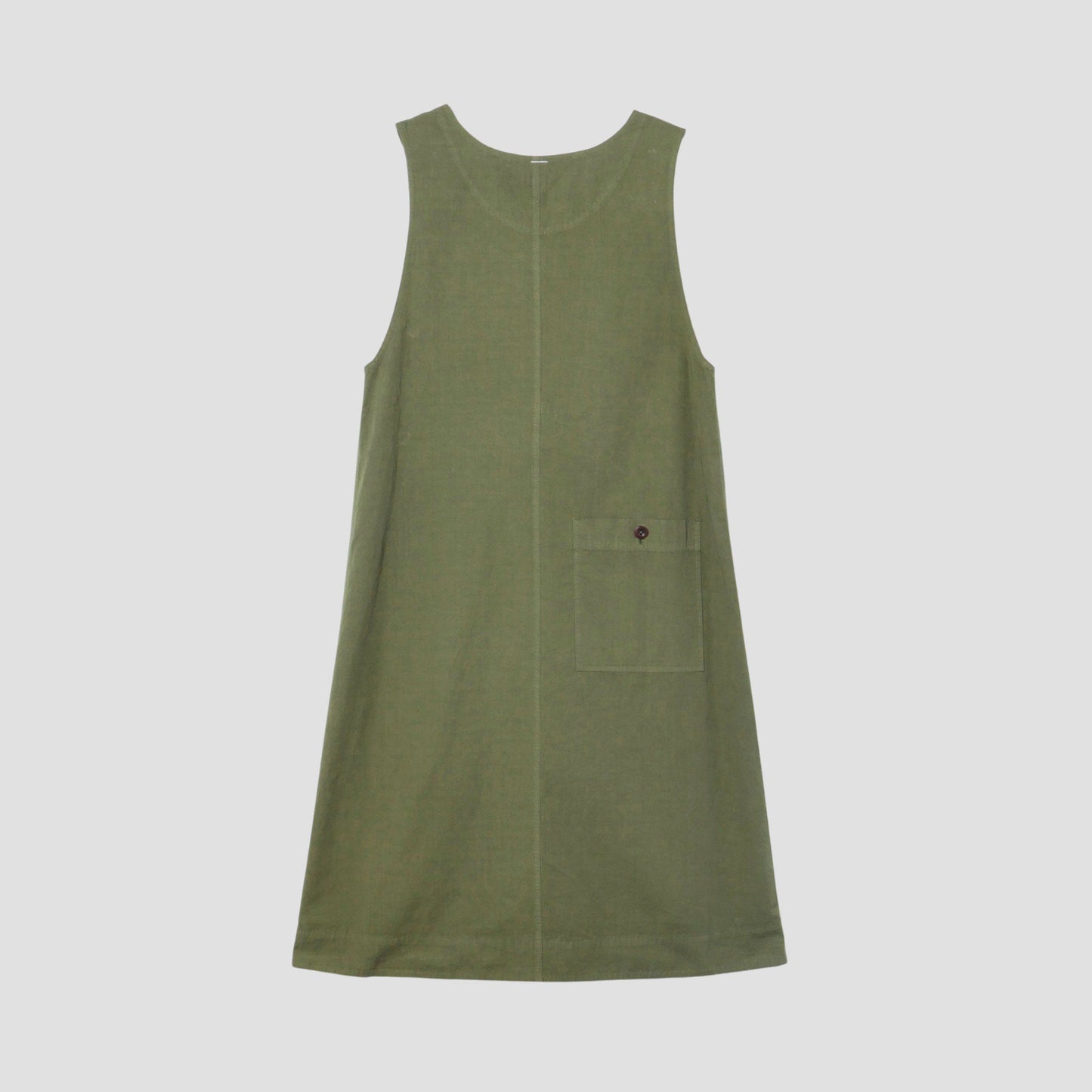 GARMENT DYE LIGHTWEIGHT PLAINWEAVE DRESS