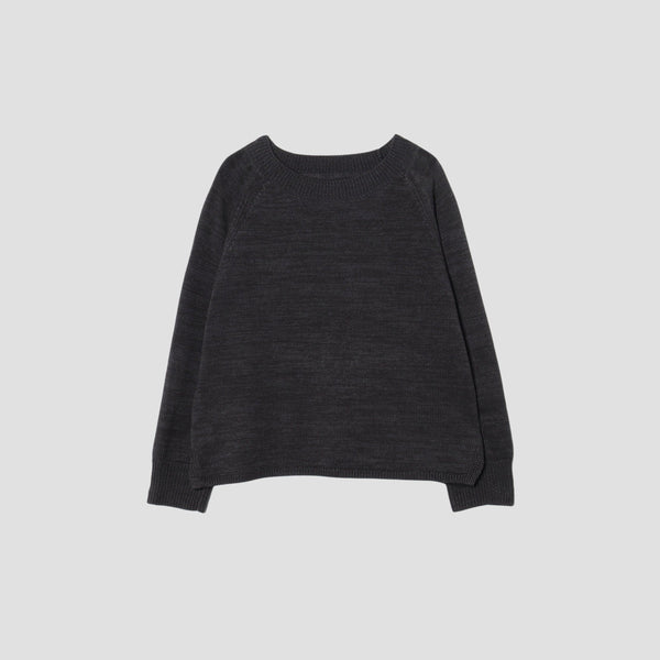 CONTRAST COTTON LINEN KNIT