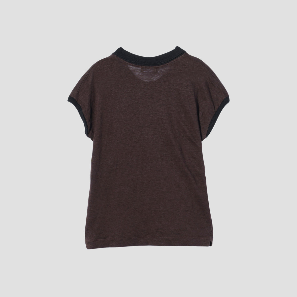 FINE LINEN JERSEY POLO