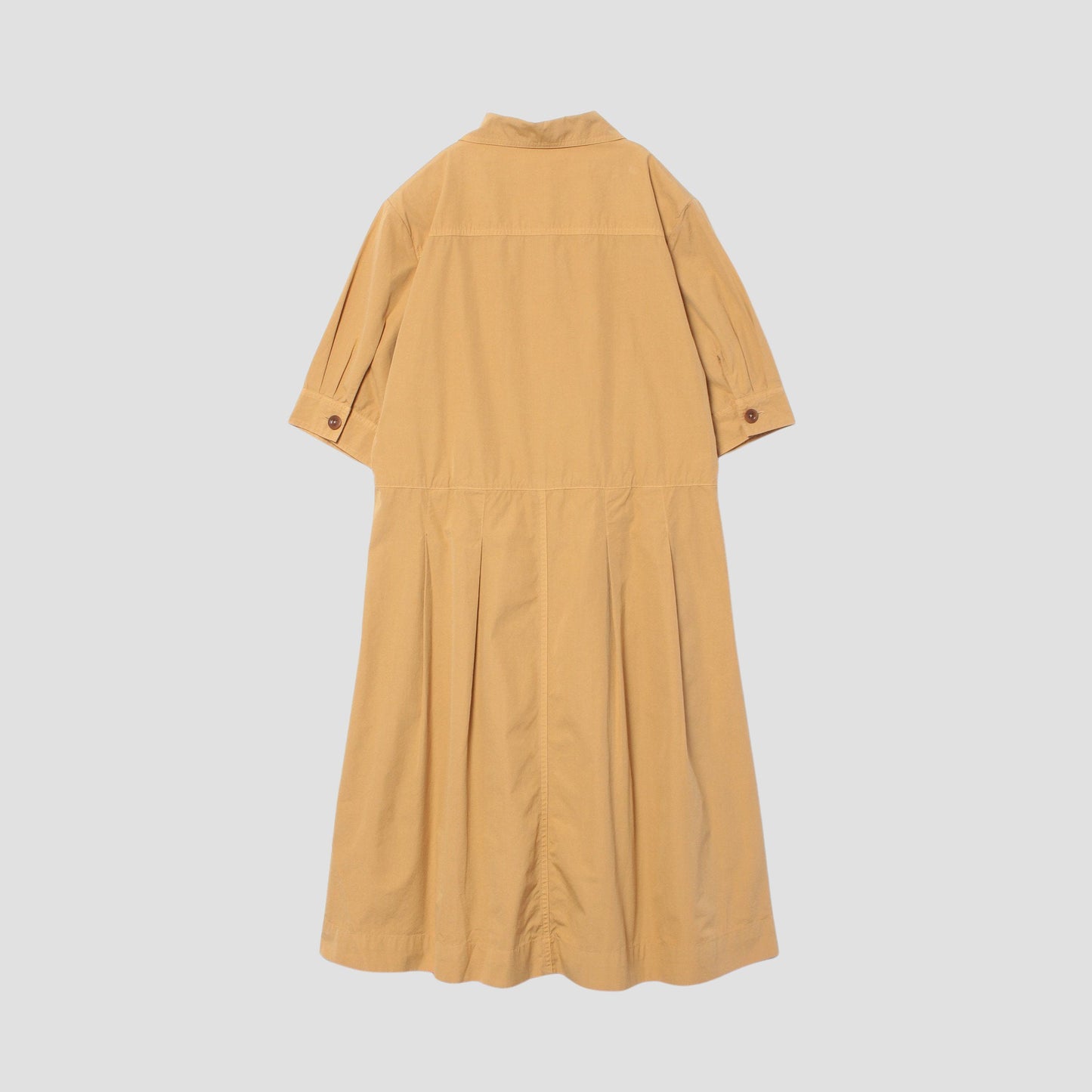 FINE COMPACT POPLIN DRESS