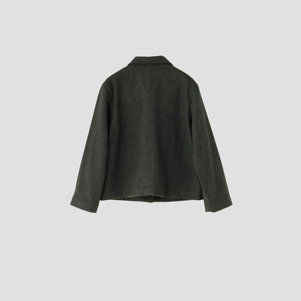 COARSE WOOL MELTON BLOUSON