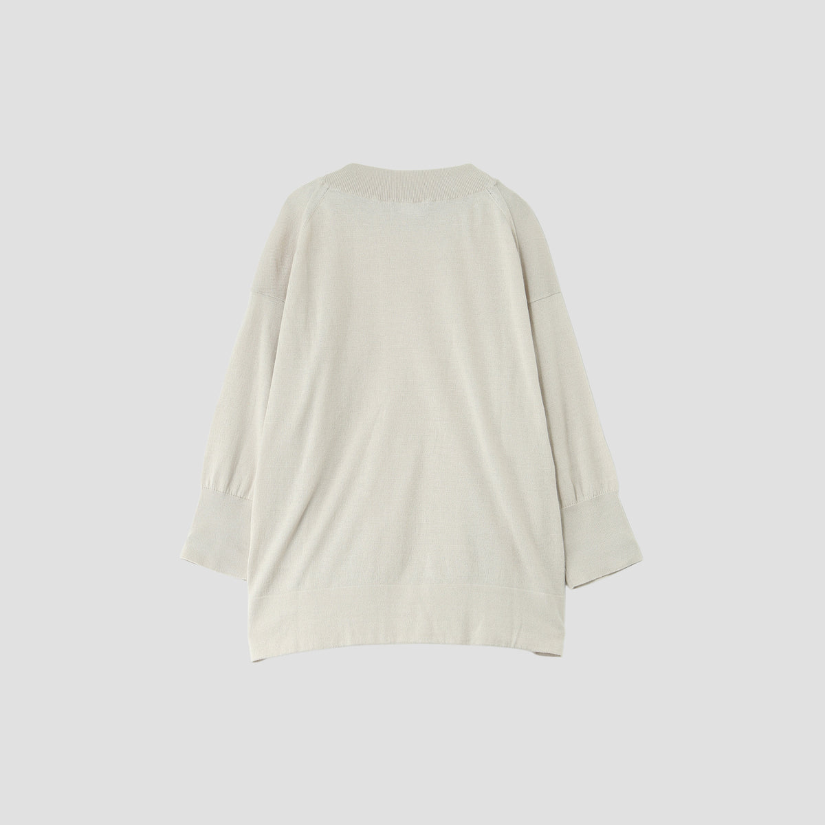 TWISTED COTTON SILK KNIT