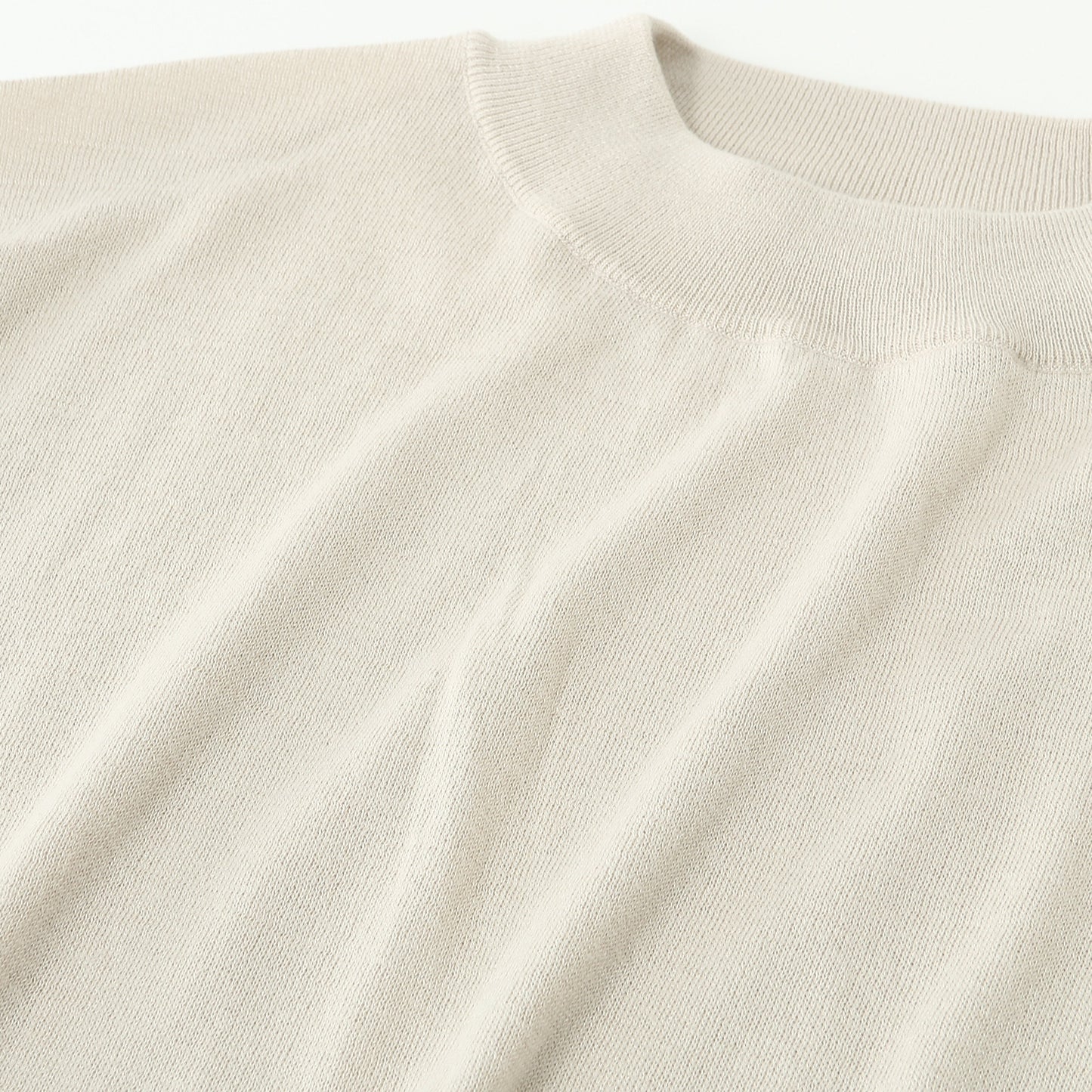 TWISTED COTTON SILK KNIT